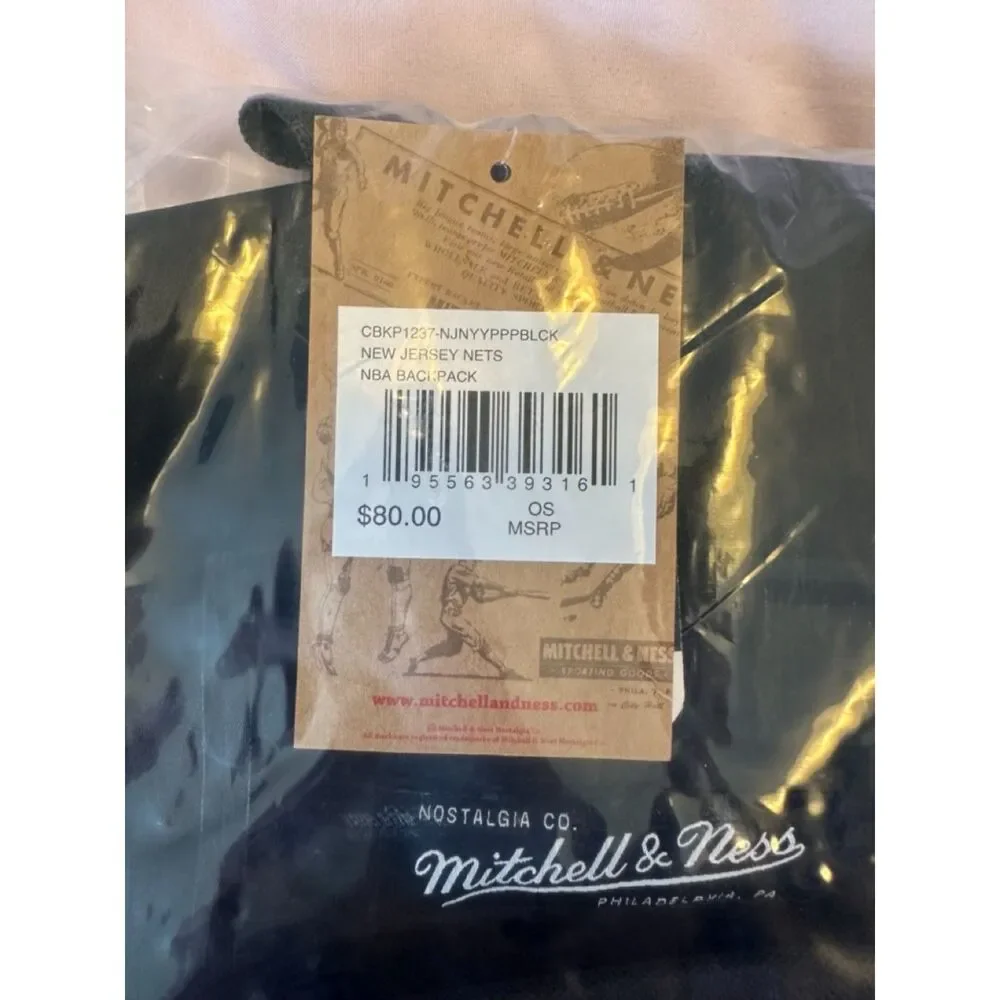 Mitchell & Ness New Jersey Nets Backpack